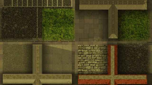 Natural Textures mod in Prison Architects.