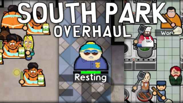 South Park Overhaul mod in Prison Architect.