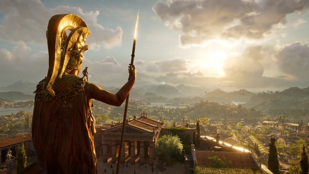 assassin's creed odyssey, odyssey, map, size, measured
