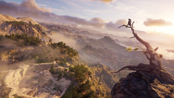 how big the map is, Assassin's Creed Odyssey, how to fast travel in assassin's creed odyssey, how to fast travel, get bounties in assassin's creed odyssey
