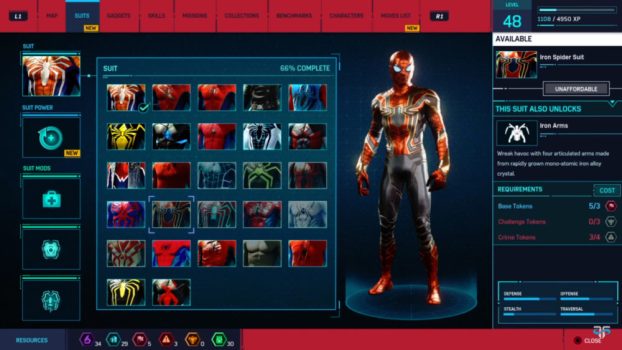 13. Iron Spider Suit