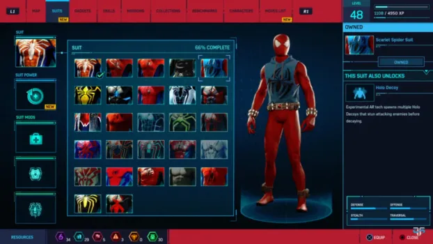 21. Scarlet Spider Suit
