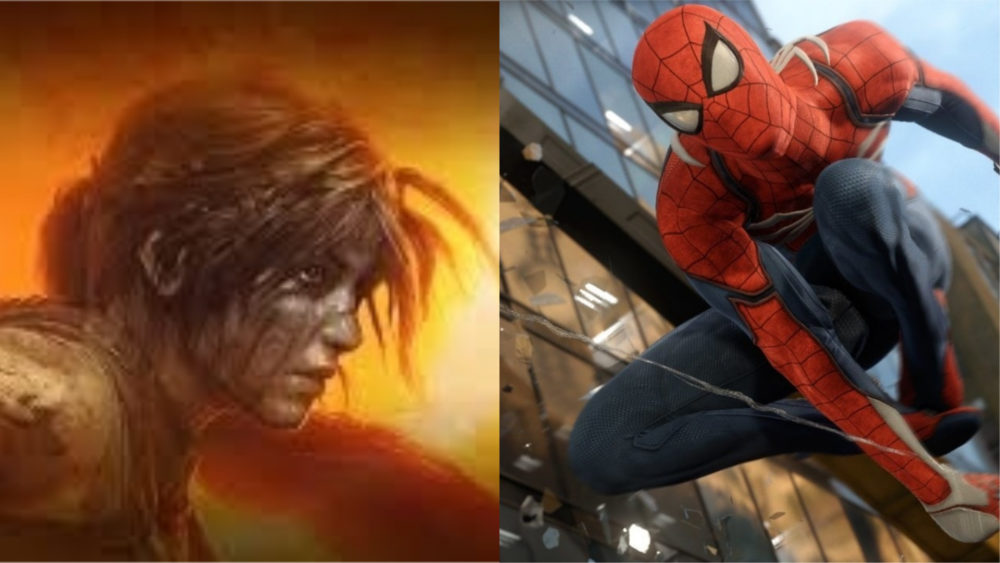 spider-man, shadow of the tomb raider