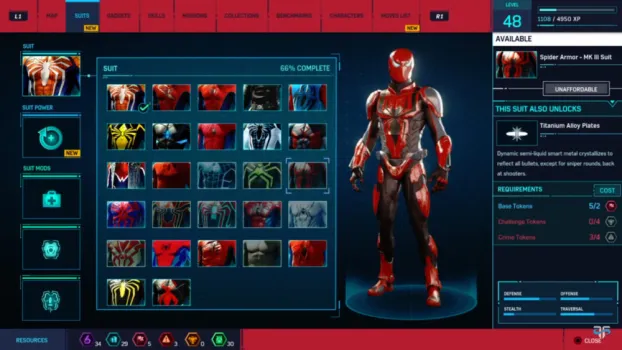 4. Spider Armor - MK III Suit