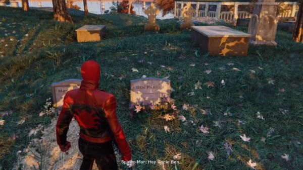 Spider-Man PS4, Uncle Ben's grave location