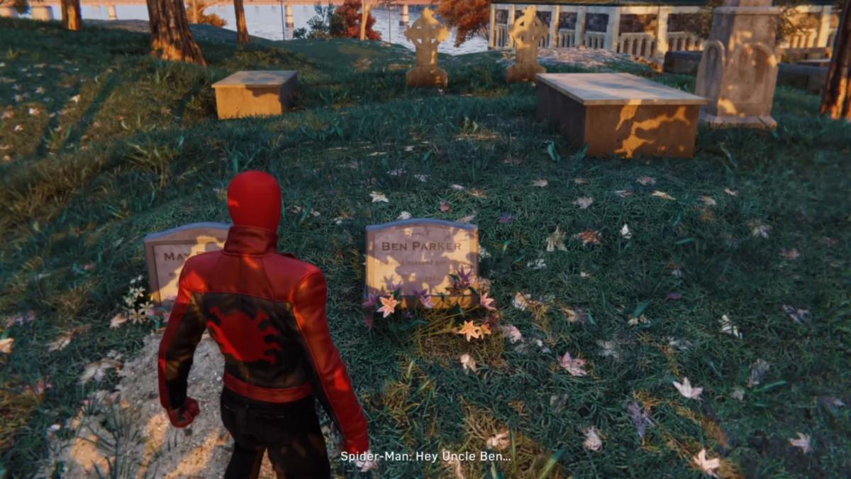 Spider-Man PS4, where to find uncle ben's grave location