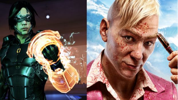 Troy Baker as Pagan Min (Far Cry 4) and Kai Leng (Mass Effect 3)