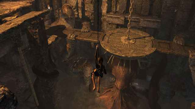 Scene from Tomb Raider: Underworld.