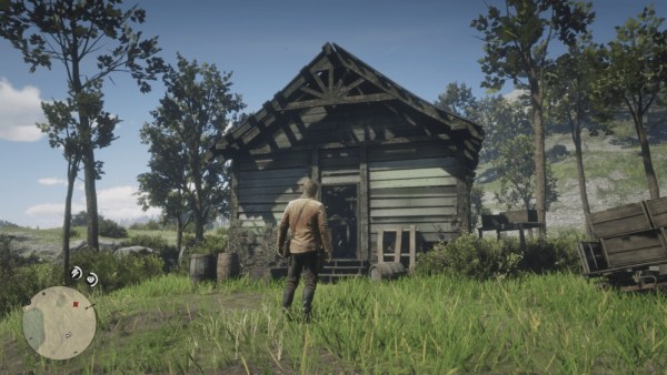 Red Dead Redemption 2 UFO Cabin