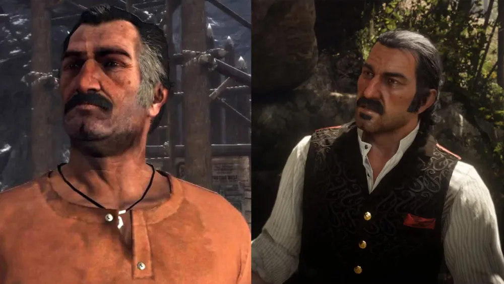 Red Dead Redemption 2, Graphics, Red Dead Redemption, Comparison, Graphics Comparison, Rockstar, Faces