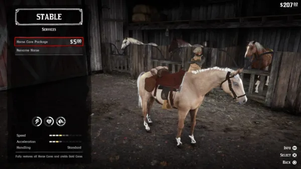 Red Dead Redemption 2, customize horse appearance