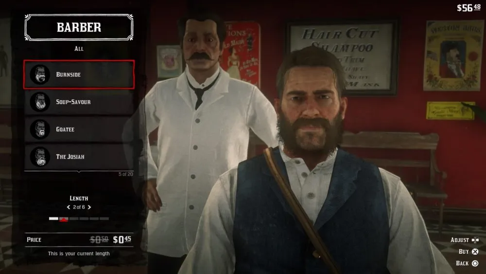 All Red Dead Redemption 2 Hairstyles & Beards