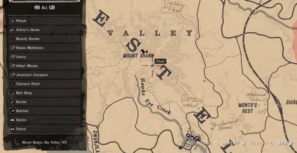 bigfoot, where bigfoot, bigfoot location, red dead redemption 2