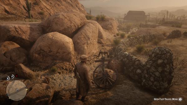 red dead online, fast travel