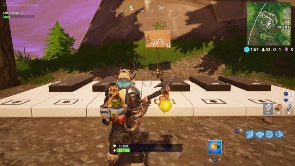 Fallout Pleasant Park Keyboard Location