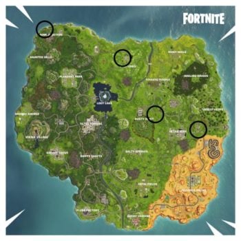 Fortnite Vehicle Timed Trials Map