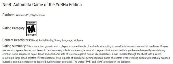 NieR: Automata Game of the YoRHa Edition