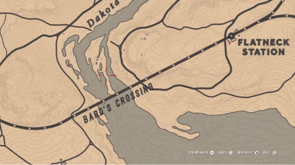 red dead online, bards treasure map, treasure, location, how to find