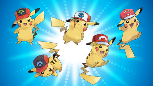 You Can Get 5 Hat Wearing Pikachu S In Pokemon Ultra Sun And Moon
