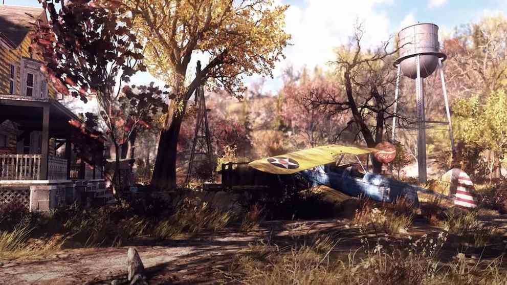 Scene from Fallout 76