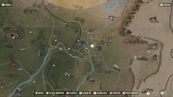 Fallout 76 power armor locations