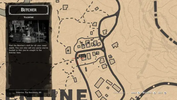 Red Dead Online butcher, where to sell pelts in red dead online