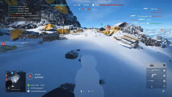 Battlefield V, how to build a snowman