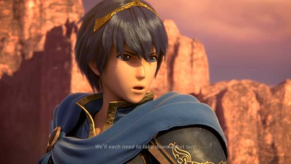 Smash Bros Marth