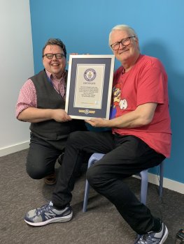 Charles Martinet Guinness World Record