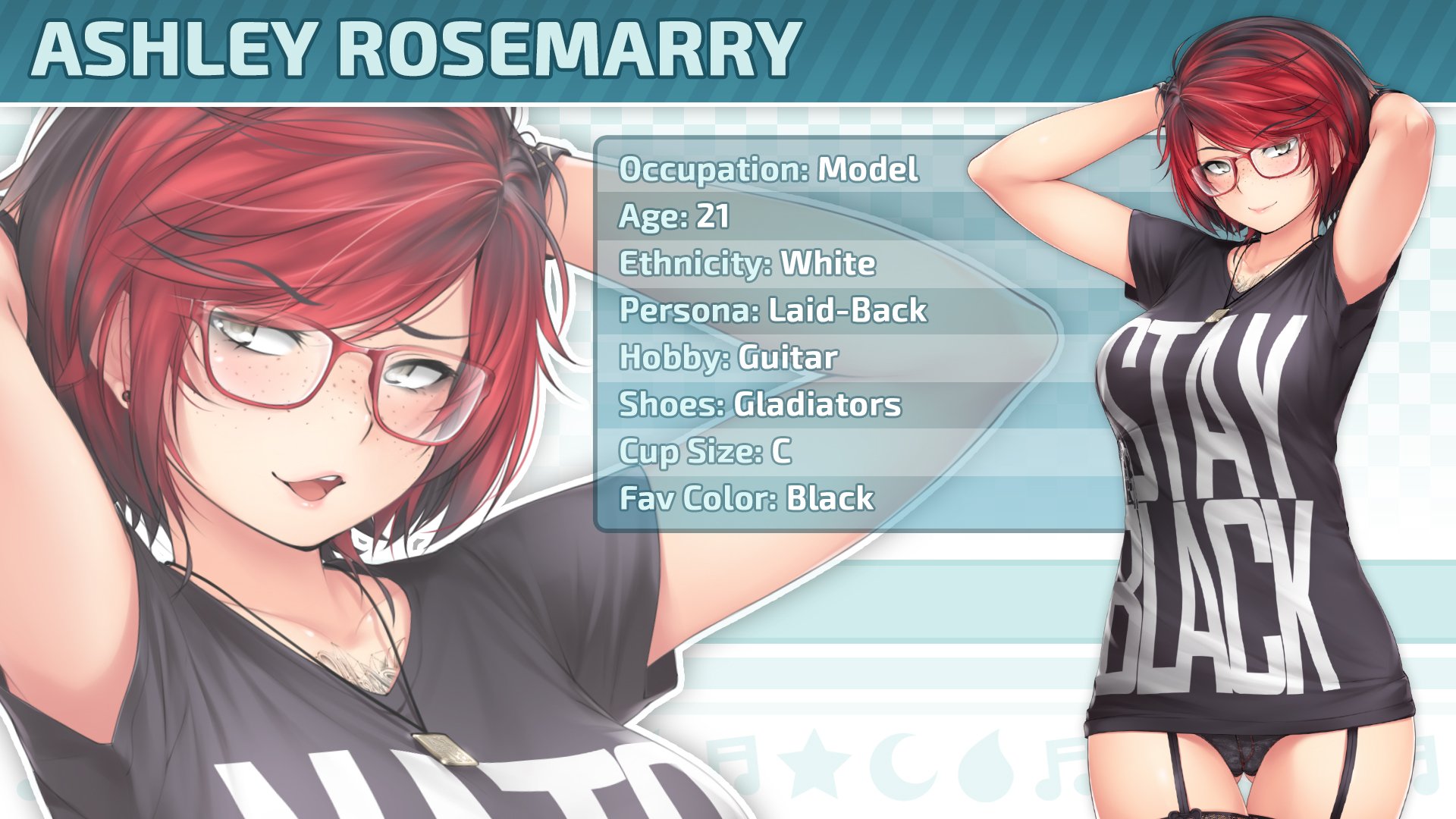 Last HuniePop 2 Character Ashley Revealed and She’s a Chill Tomboy.