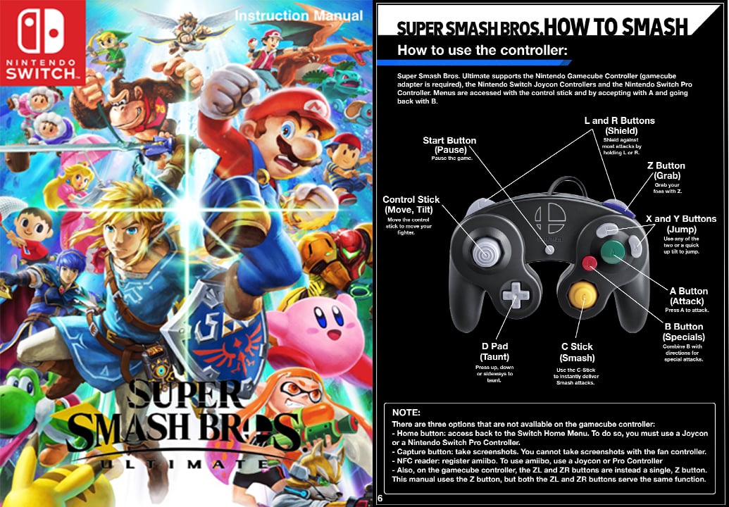 Super smash brothers ultimate guide