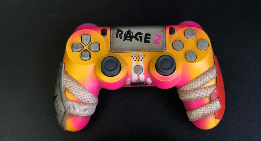 Controller In Wall Rage 12 Days of Bethesda Going Strong With Insane Rage 2 Custom Controllers ...