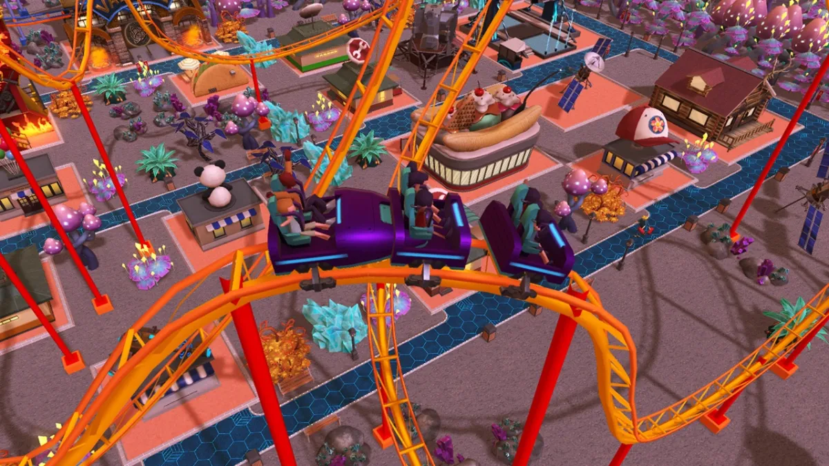 roller coaster tycoon adventures, review, switch