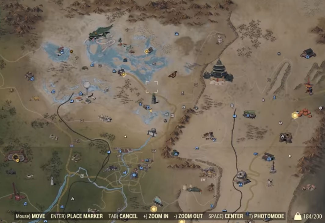 Fallout 76: All Treasure Map Locations