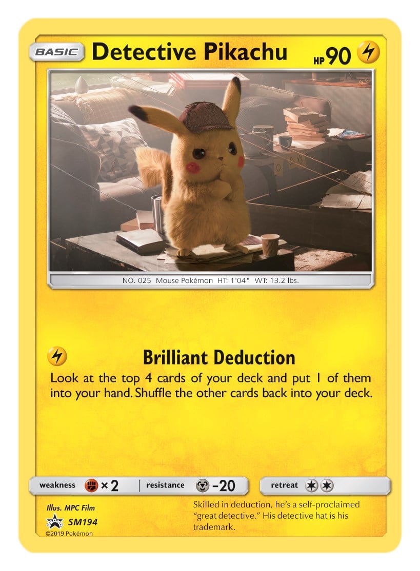 Take A Good Long Look At The Detective Pikachu Themed Pokemon Trading Cards And Other Merchandise