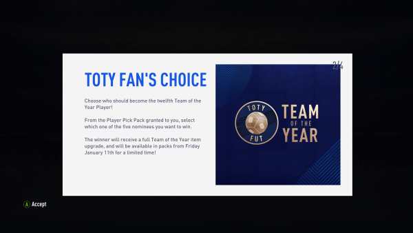 how to vote for 12th team of the year player in FIFA 19