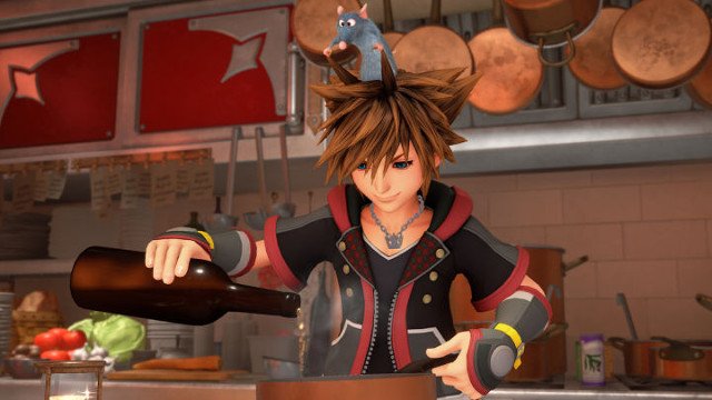 Kingdom Hearts 3, how to play ratatouille cooking minigame, ratatouille