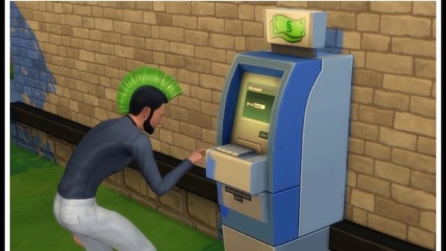 ATM and Credit Card mod in Sims 4