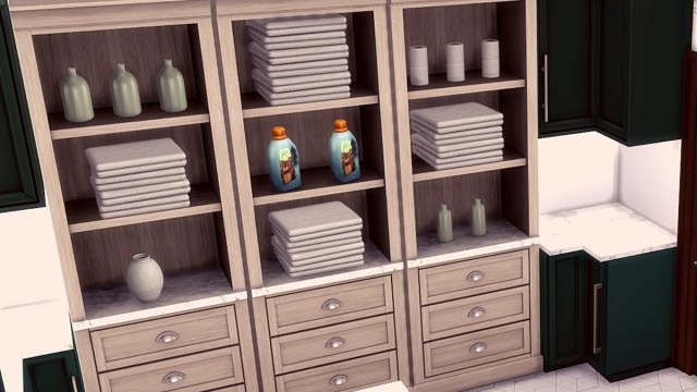 Towel Set from Sims 4 Mod