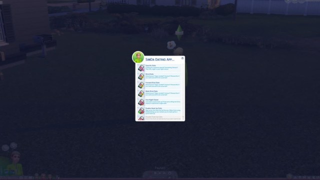 Sims 4 Dating app mod