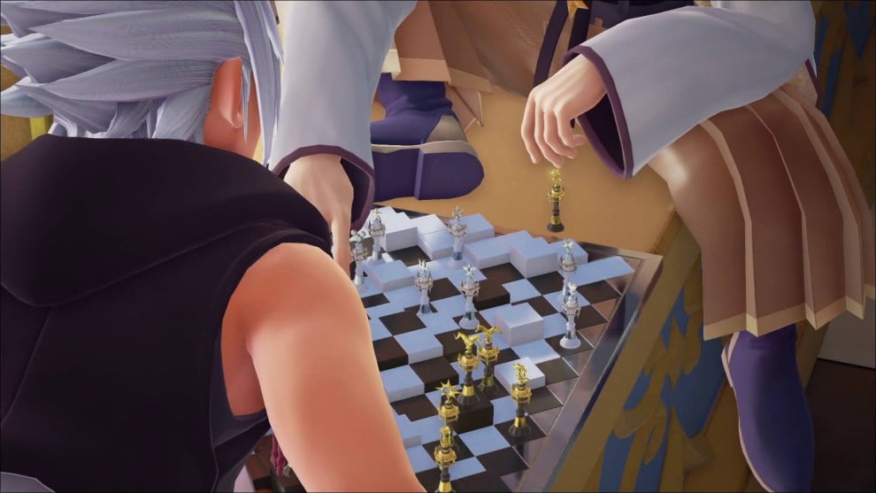 who the chess players are in kingdom hearts 3, characters playing chess, xehanort, eraqus