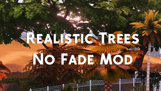Realistic Trees Mod in Sims 4