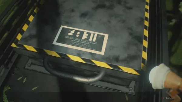 What the Low Temp Testing Lab Code is in Resident Evil 2 Scenario B