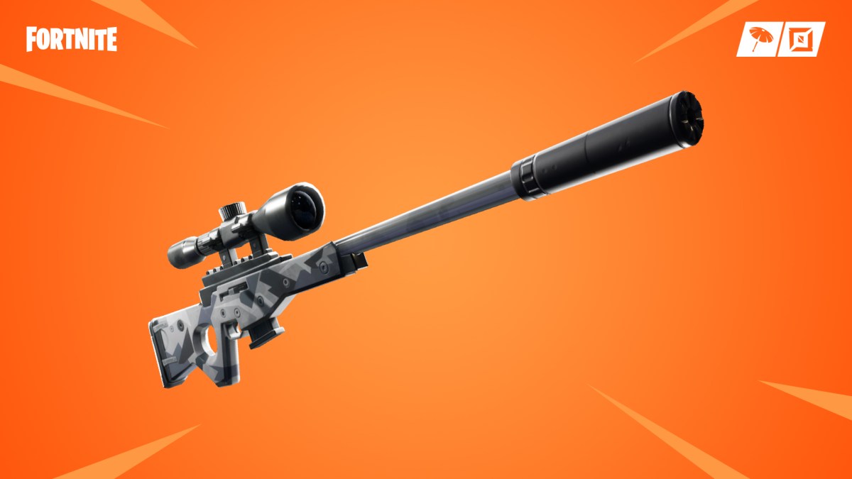 Fortnite, suppressed sniper rifle, v7.10 update