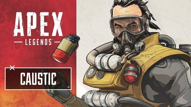caustic, how to play, apex legends