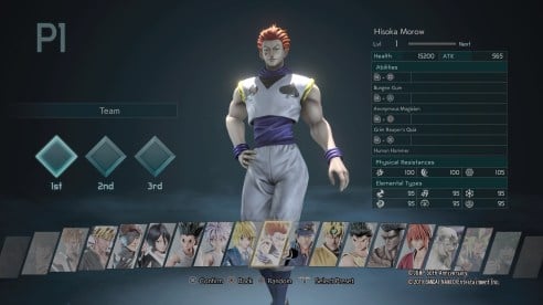 Jump Force Character List