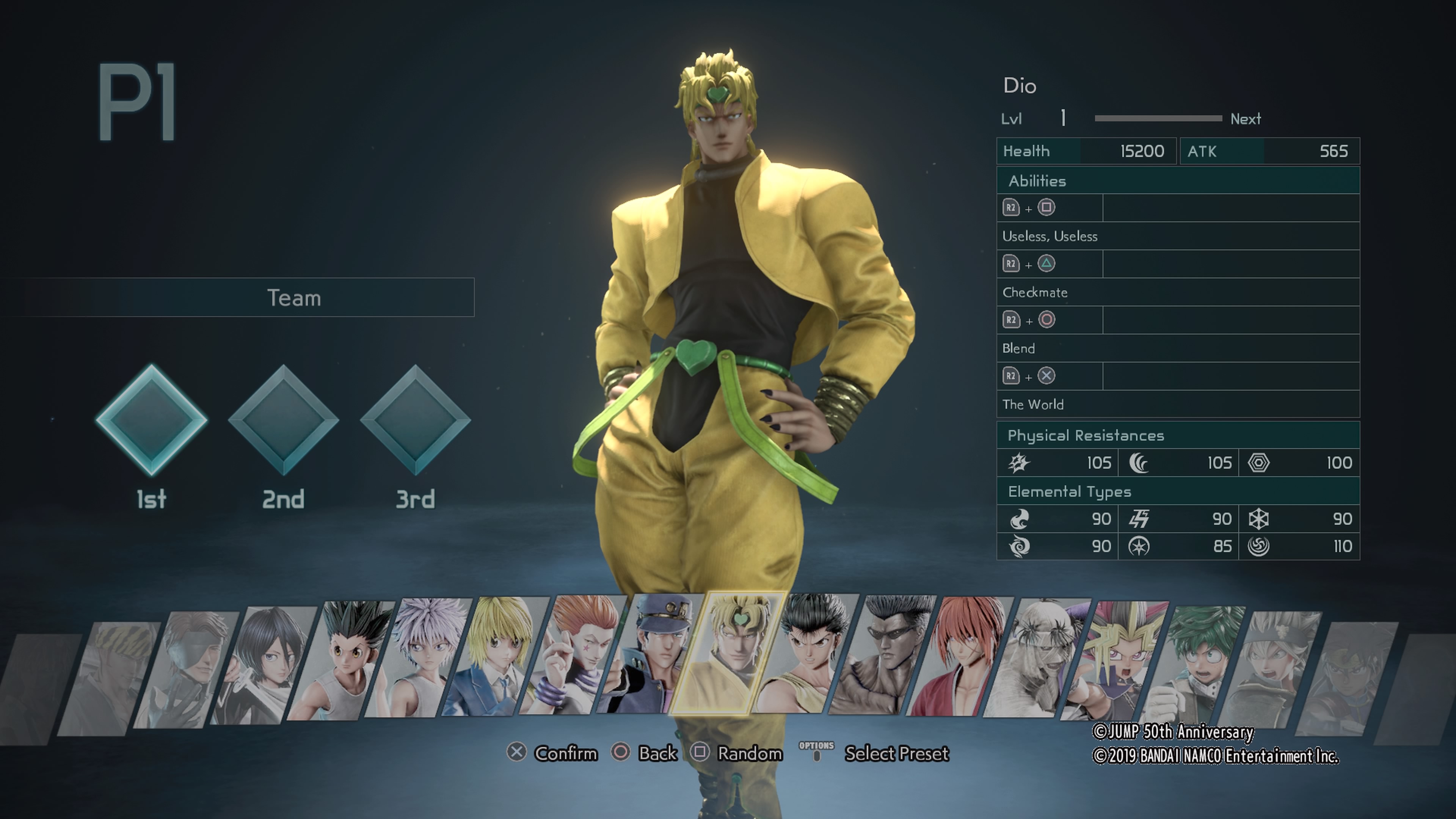 Jump Force Full Character List: All Characters You Can Play as