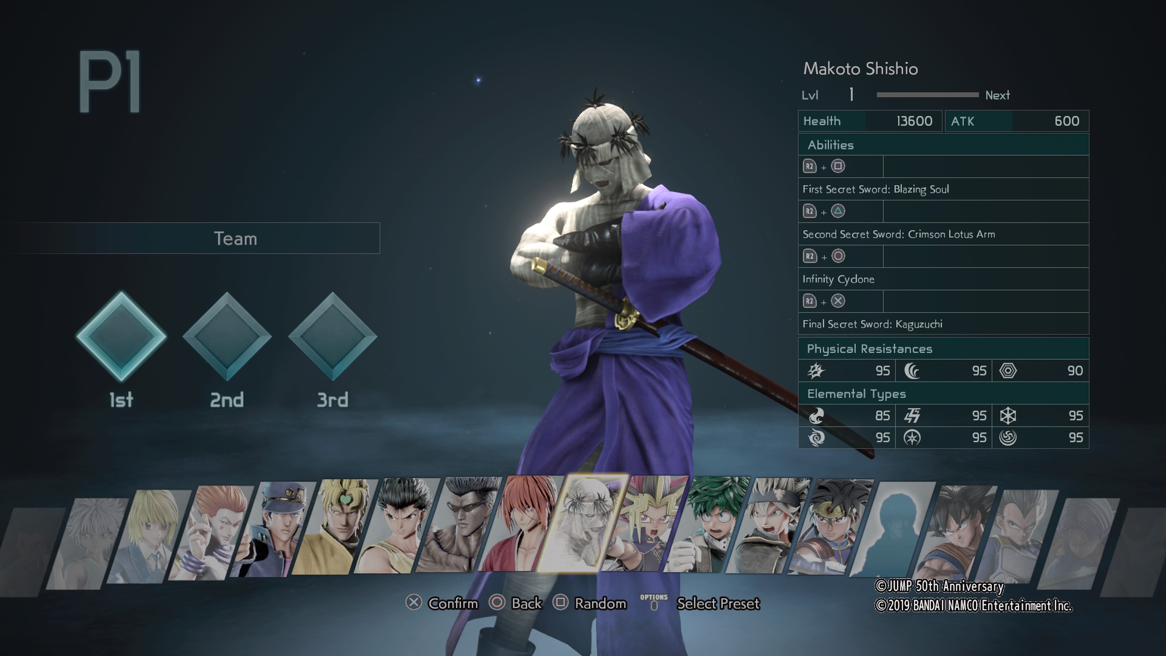 Jump Force Full Character List: All Characters You Can Play as