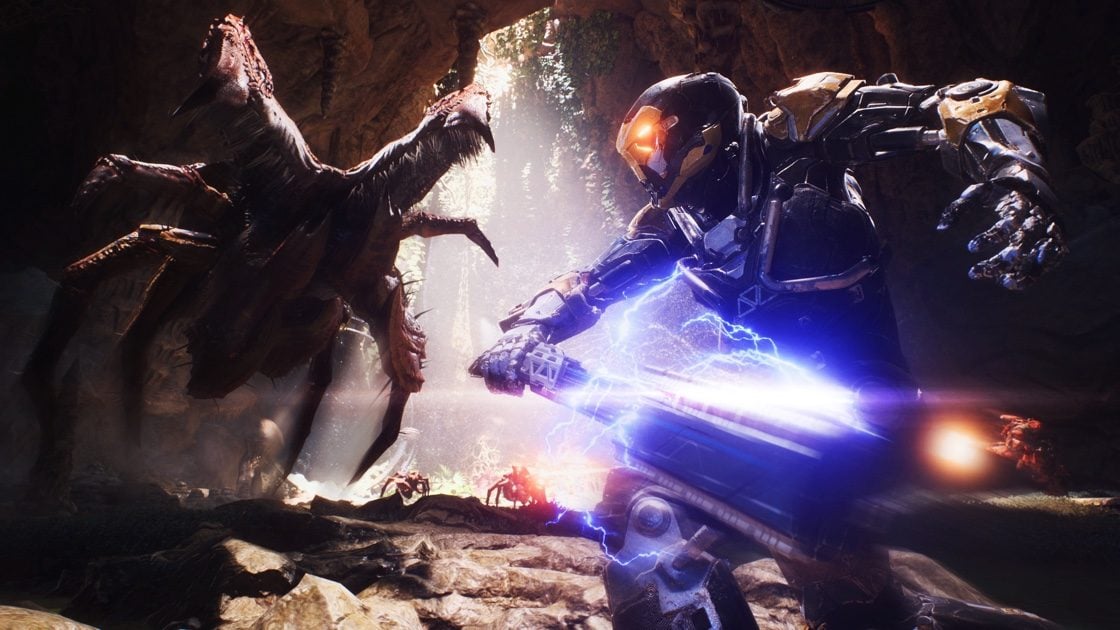 how to melee in anthem, melee attack, javelin, bioware,