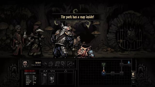 what are you supposed to do to stacks of books darkest dungeon